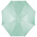 Parasol de plage bleu &eacute;meraude UV UPF50+ &Oslash;200xH209cm