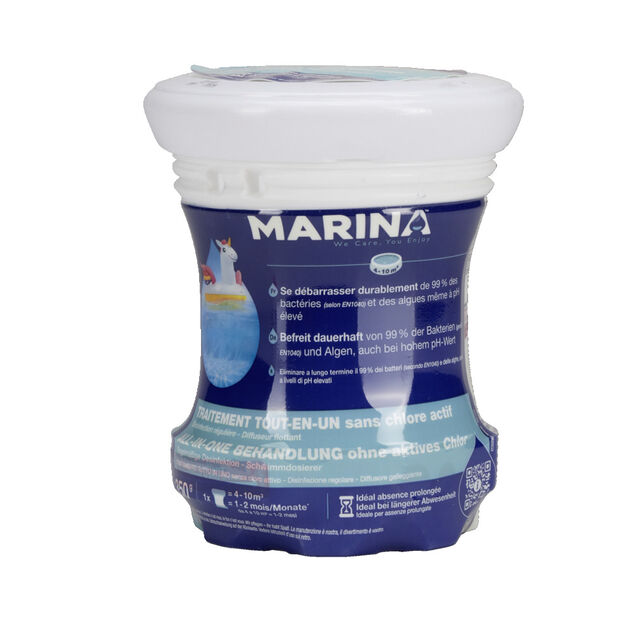 Traitement flottant complet sans chlore pour piscine 4 &agrave; 10m3