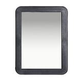 Miroir rectangulaire noir 13,5xH17,5cm