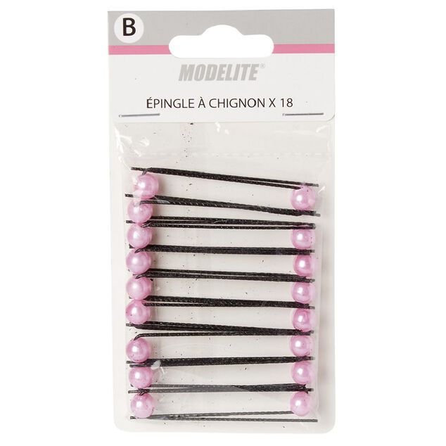 Épingle à chignon décor perle x18