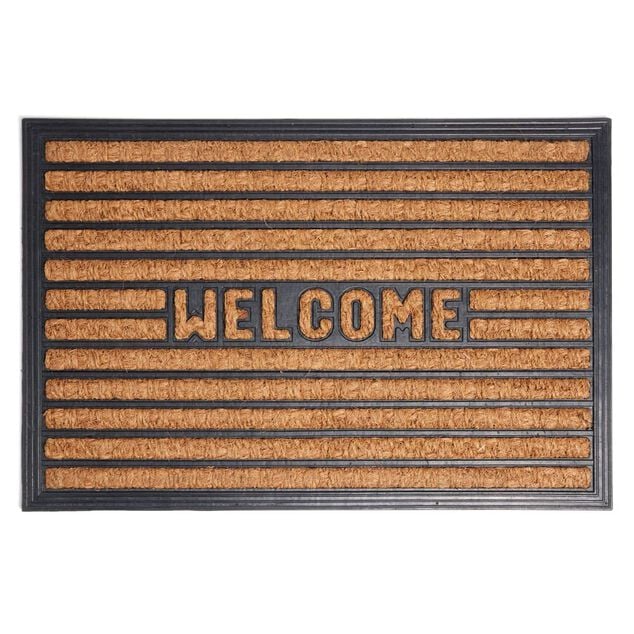 Paillasson inscription Welcome 60x40cm