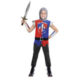 Deguiz'box enfant chevalier bleu et rouge 7/10 ans