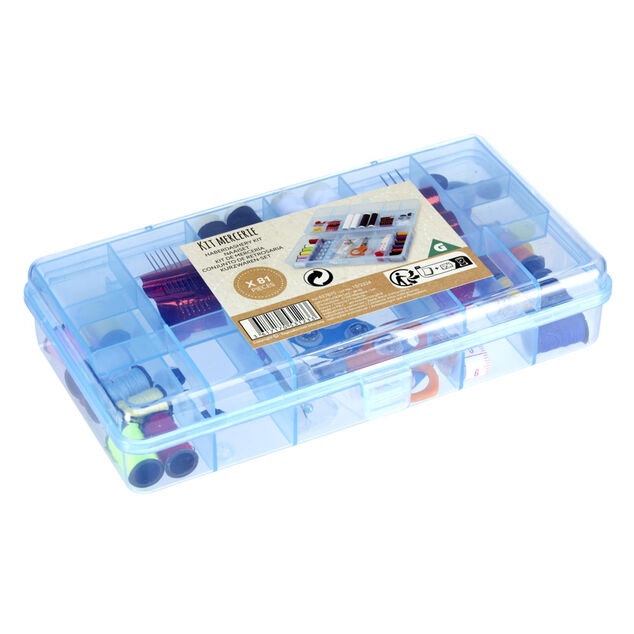 Boîte mercerie 81 pièces