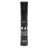 Duo levres gloss et rouge a levres assortie