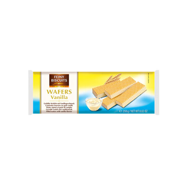 Gaufrettes &agrave; la vanille 250gr