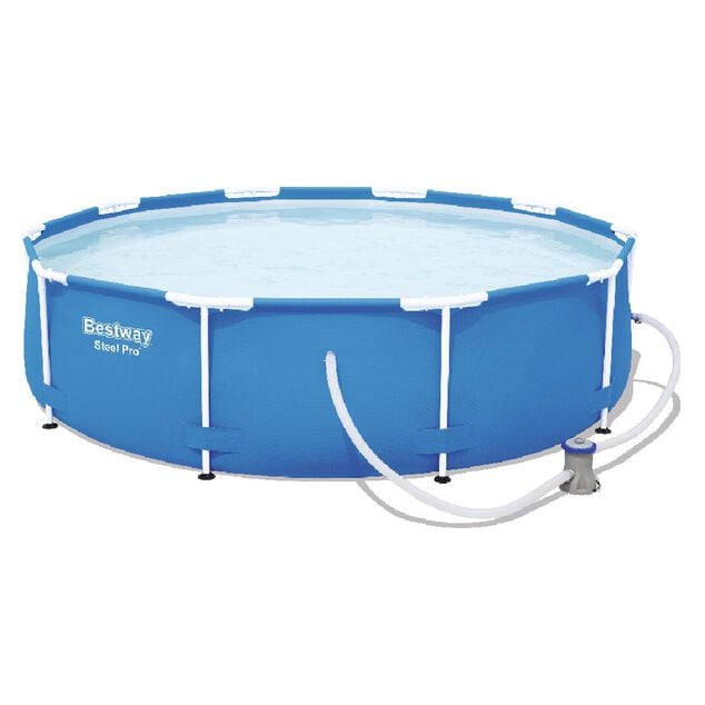 Piscine tubulaire ronde Bestway Power Steel Pro &Oslash;305xH76cm