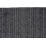 Set de table rectangulaire pvc noir design ligne