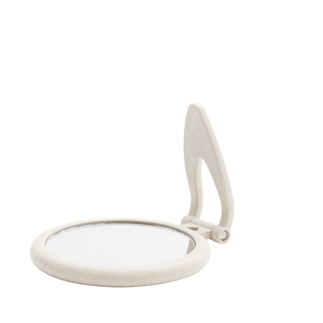 Miroir rond pliable 2 faces normal et grossissant