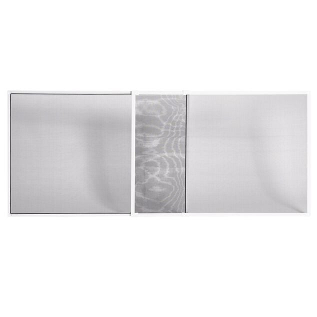 Moustiquaire de fen&ecirc;tre en aluminium extensible L70/130xH50cm