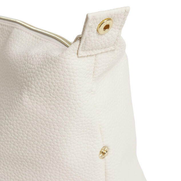 Trousse de toilette femme 30x15,5xH13,5cm (2 modèles noir ou blanc)