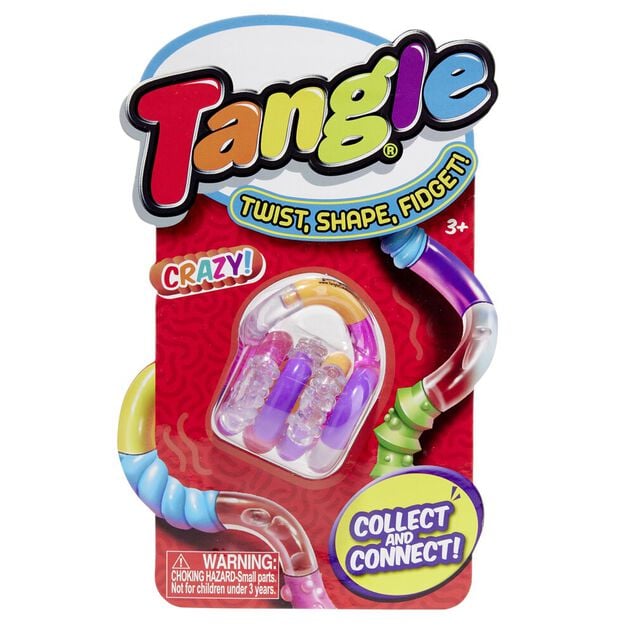 Anti-stress Tangle plastique L18,7x11xH4 (plusieurs mod&egrave;les)