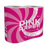 Papier toilette Pink Paper 4 rouleaux 3 plis
