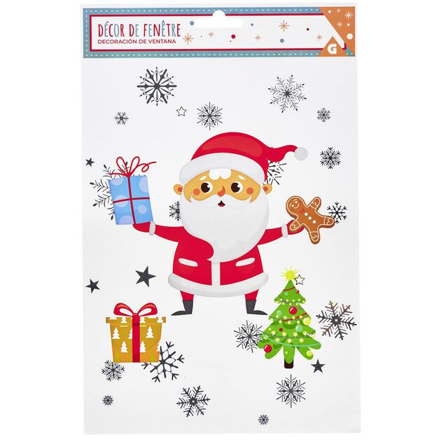 D&eacute;coration de No&euml;l &eacute;lectrostatique P&egrave;re No&euml;l