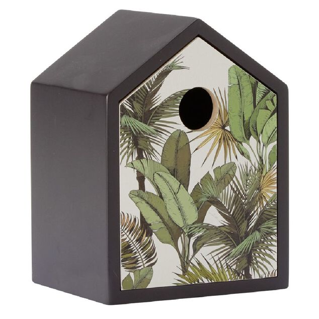 Maisonnette mini meuble rangement motif éléphant jungle ou géométrique