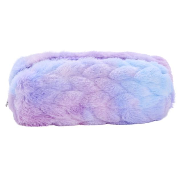 Trousse fourrure multicolore pastel &Oslash;5xL19cm (2 mod&egrave;les)