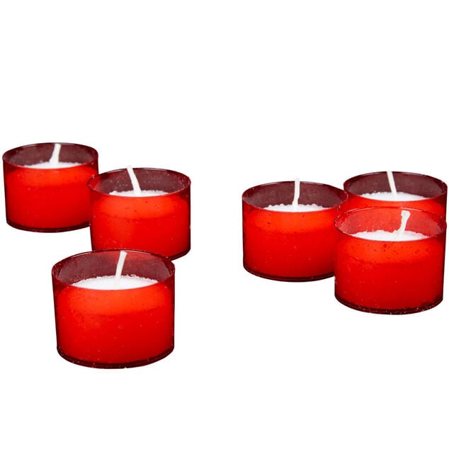 Bougie rouge x6
