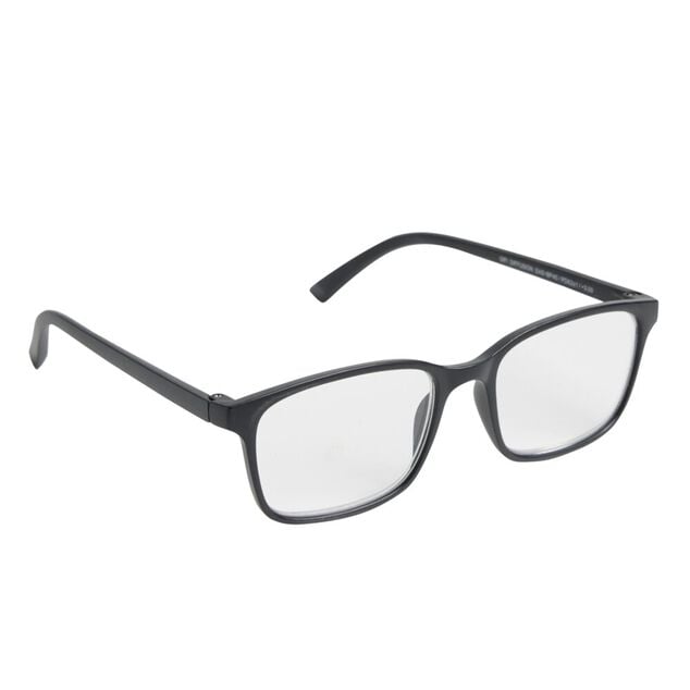 Lunette de lecture loupe verre et acier noir mat