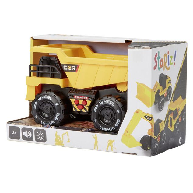 Jouet véhicule de chantier lumière et son