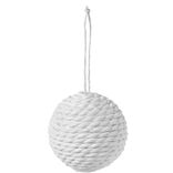 Boule de Noël blanche