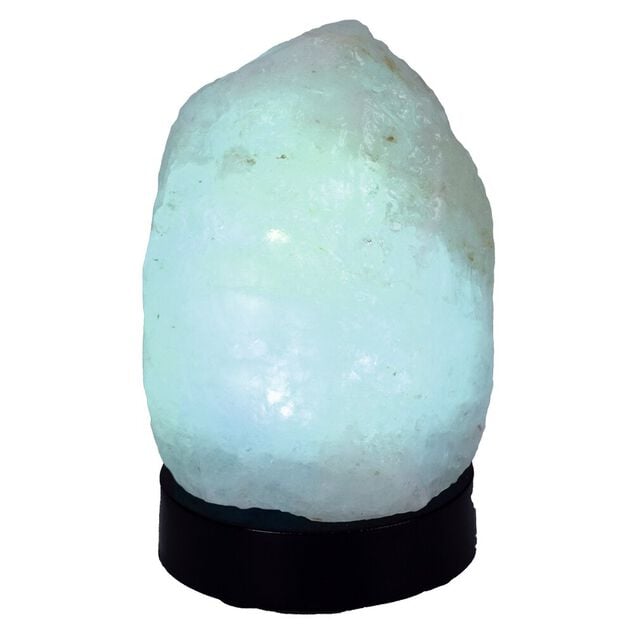 Lampe pierre de sel Himalaya lumineuse Ø7xH10cm