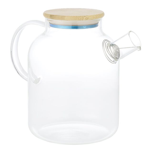Théière en verre et bambou 1,6L