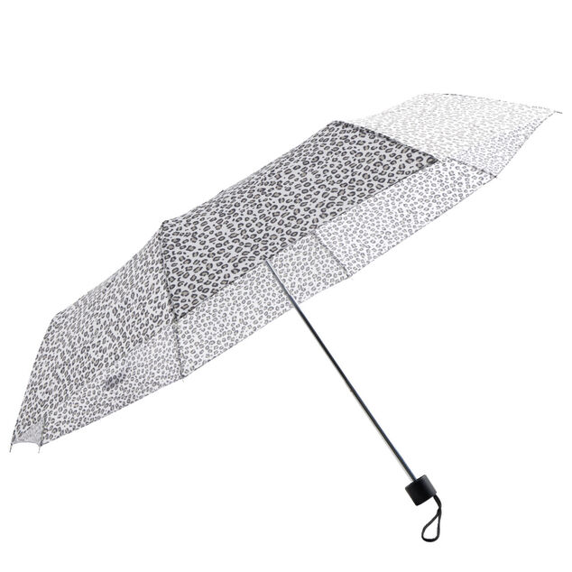 Parapluie pliable manuel motif léopard L24cm