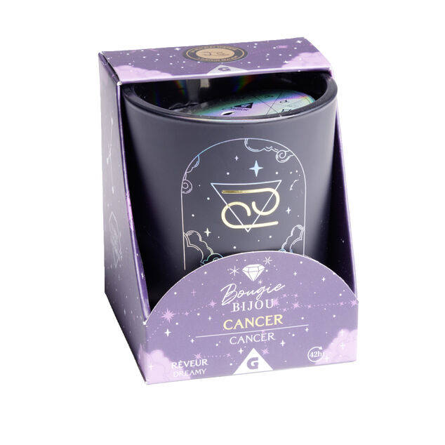 Bougie bijou signe astrologique bracelet doré - 12 modèles