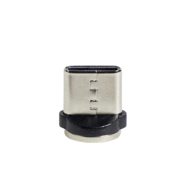 C&acirc;ble USB magn&eacute;tique 3en1 USB-C microUSB lightning 1m