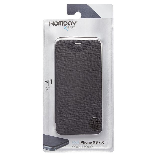 Coque folio pour Iphone X/XS
