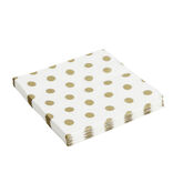 Lot de 16 serviettes en papier imprim&eacute; 33x33cm