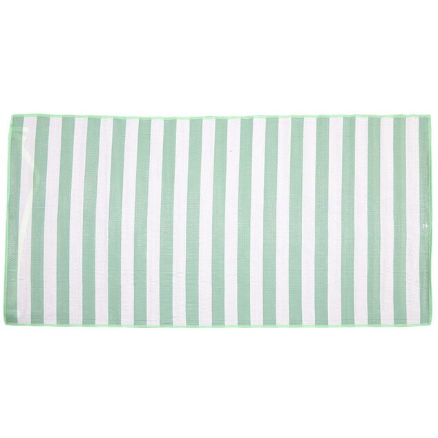Natte de plage 1 personne Funky motif rayure 180x90cm