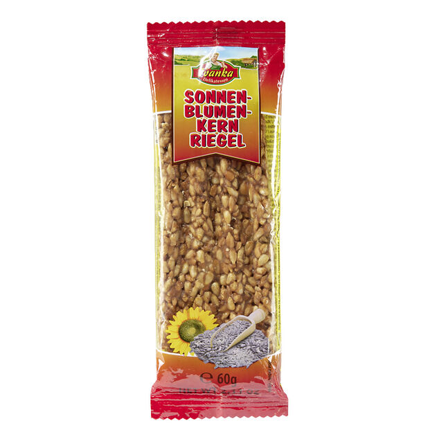 Barre graines de tournesol caram&eacute;lis&eacute;es 60gr