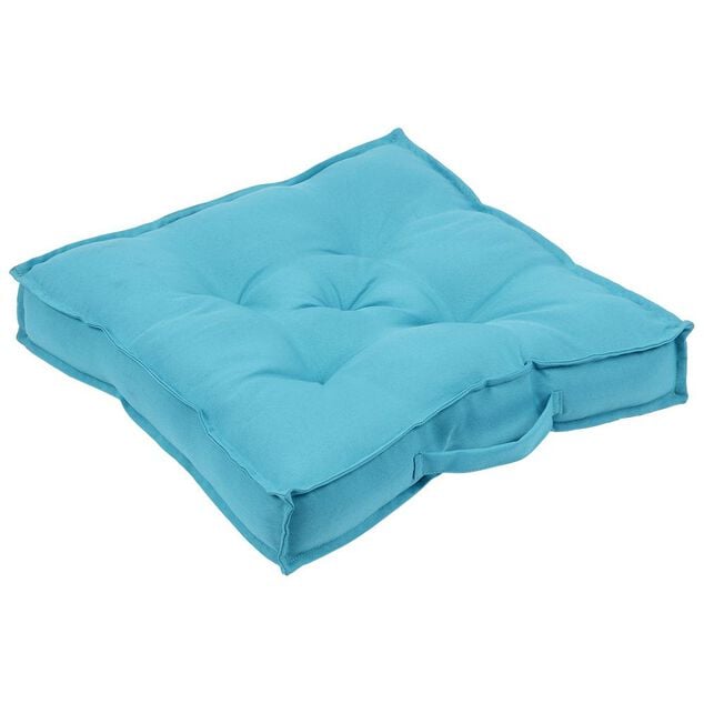 Coussin de sol carr&eacute; 45x45cm 100% polyester