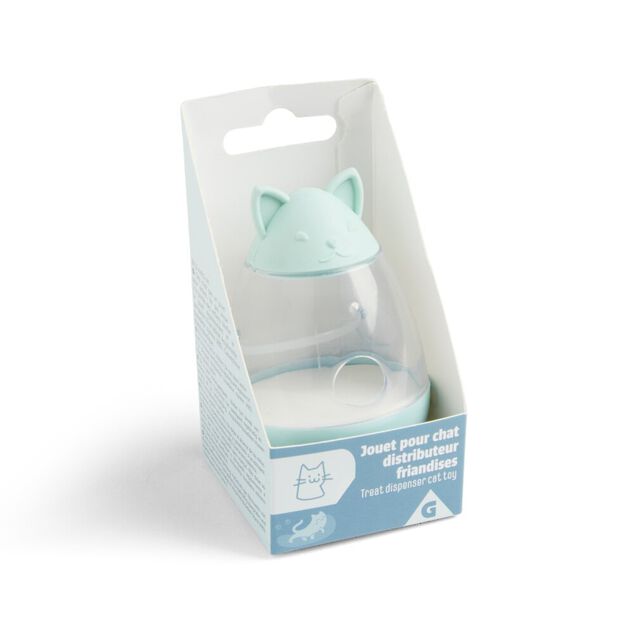 Jouet pour chat distributeur de friandises Ø5,5xH.8,5cm