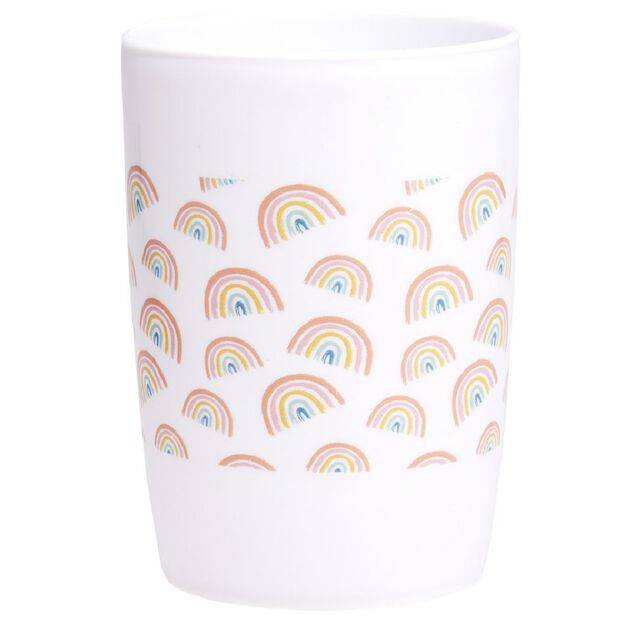 Gobelet motif arc en ciel &Oslash;7xH9,7cm