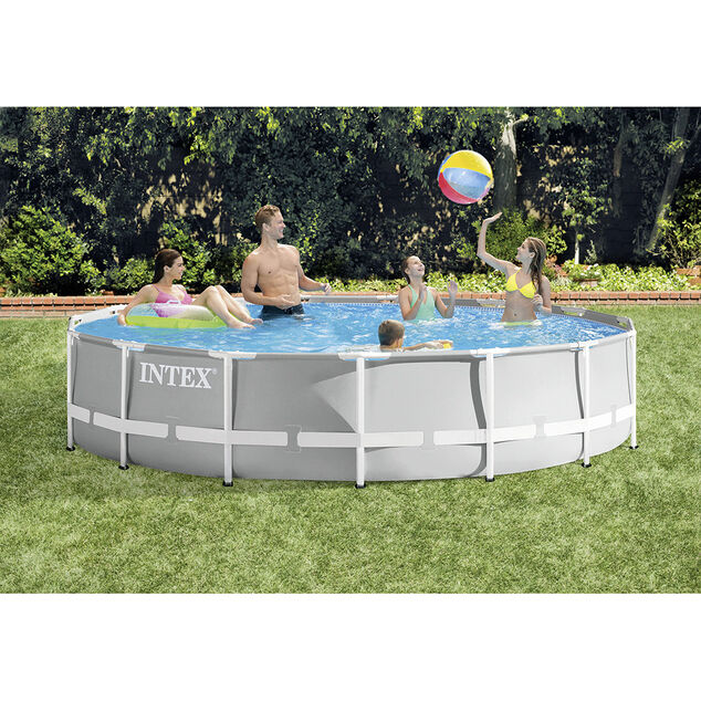 Piscine tubulaire ronde Prism Frame &Oslash;457xH107cm