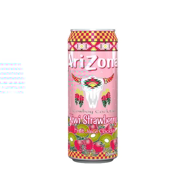 Canette boisson Arizona kiwi fraise 50cl