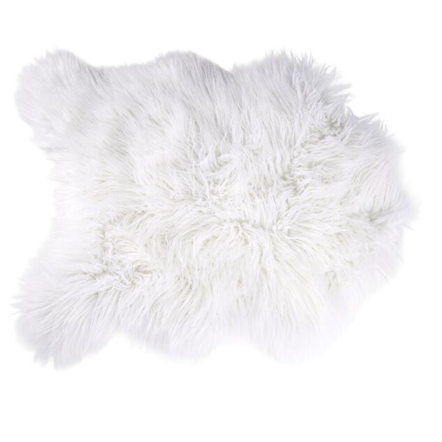 Tapis peau de b&ecirc;te effet fourrure (3 mod&egrave;les)