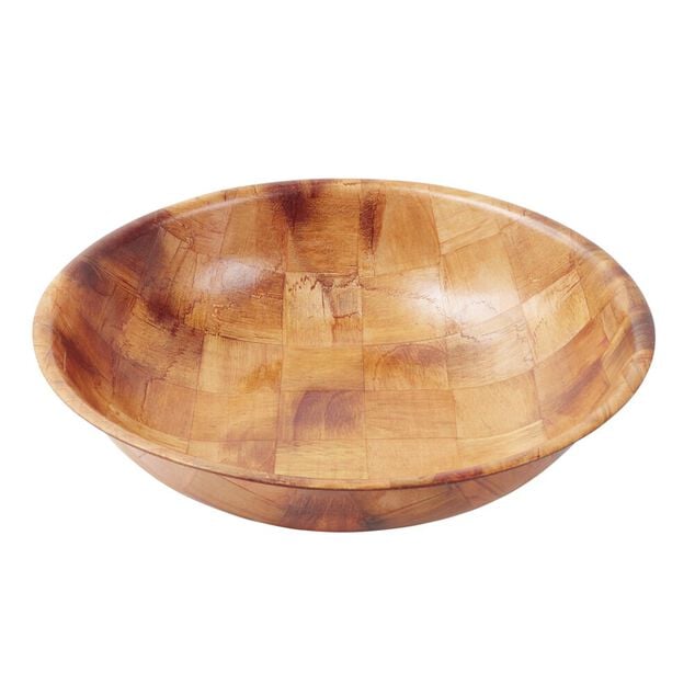 Saladier rond en bois couscoussier &Oslash;50xH11cm