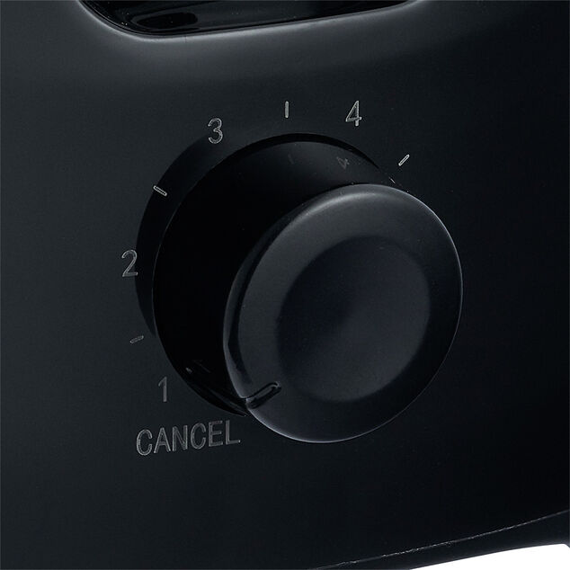 Grille pain toaster basique noir