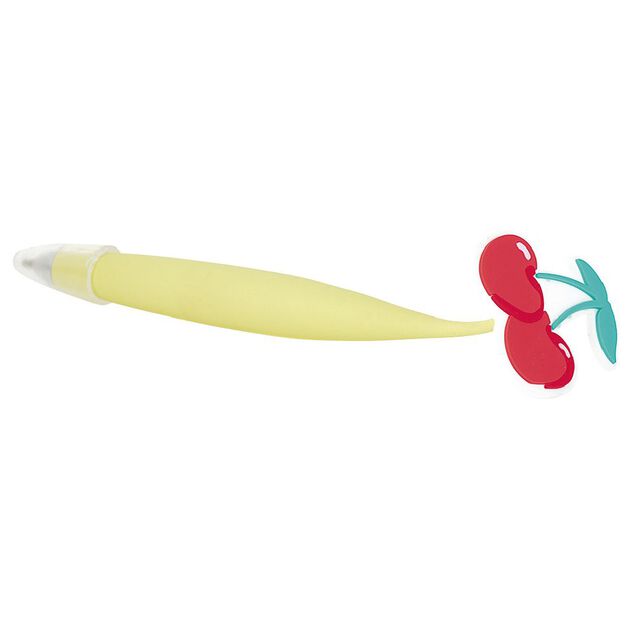 Stylo fantaisie fruit H16,5cm