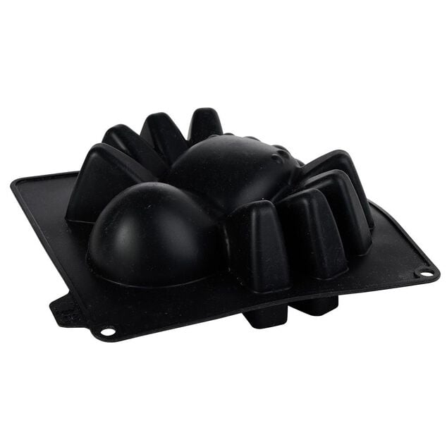 Moule g&acirc;teau silicone Halloween araign&eacute;e g&eacute;ante 18x18xH7,5cm