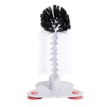Brosse de nettoyage pour verre &agrave; ventouse H19cm