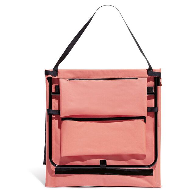 Matelas dossier de plage pliant Funky 153x51xH41cm corail