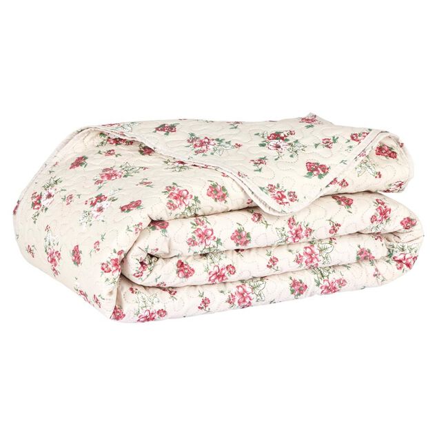 Couvre lit avec sac imitation boutis