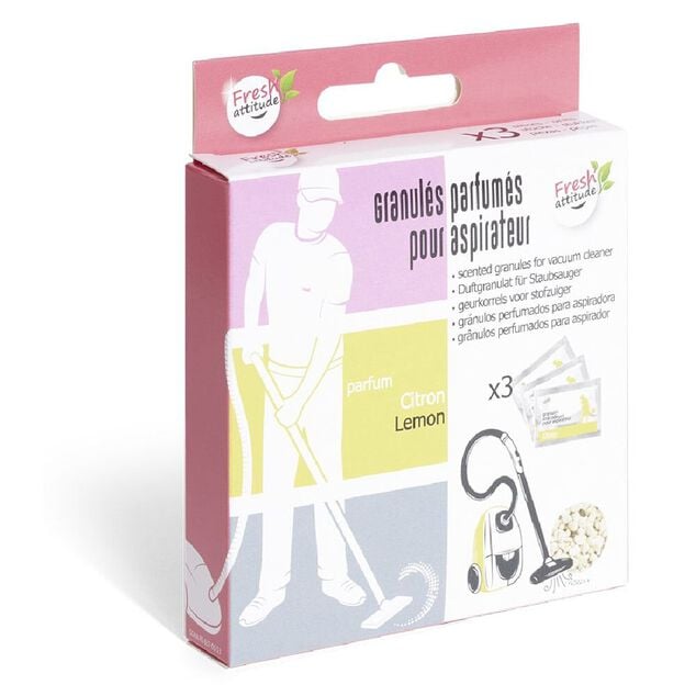 D&eacute;sodorisant pour aspirateur Perlite senteur citron