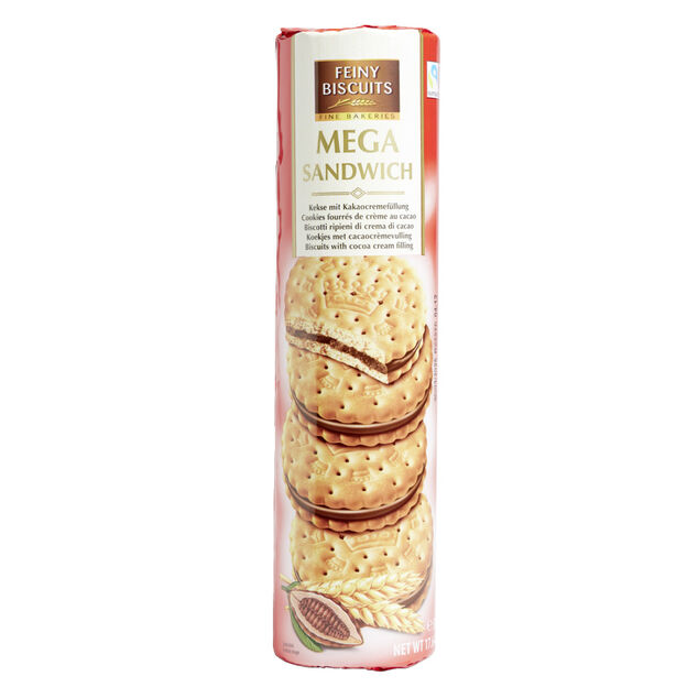 Biscuits fourrés crème cacao 500g