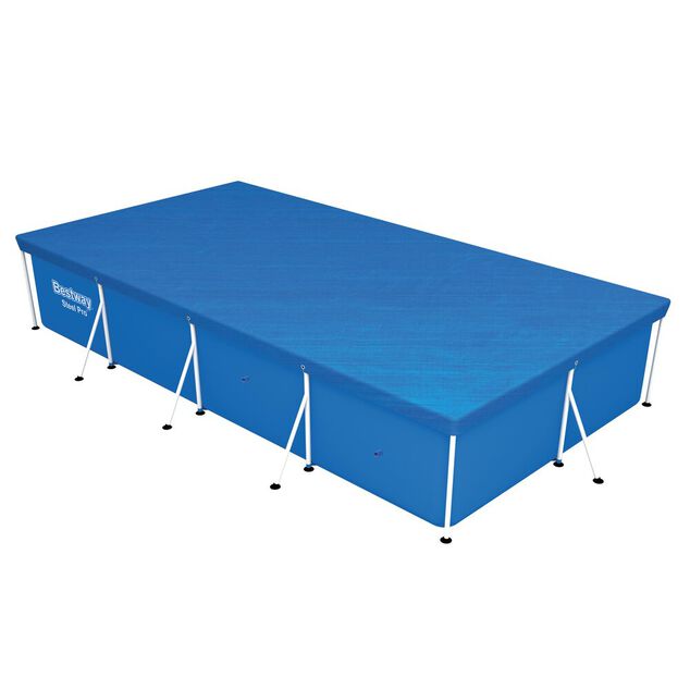 B&acirc;che de protection piscine rectangulaire 450 x 220cm Intex