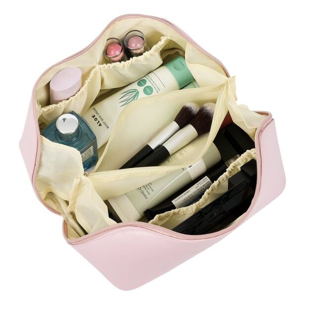 Trousse de toilette glamour 23,5x10,5x11cm (3 modèles)