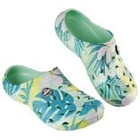 Sabots Hipps femme imprim&eacute; tropical 40/41